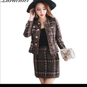 2 piece ladies tweed suit